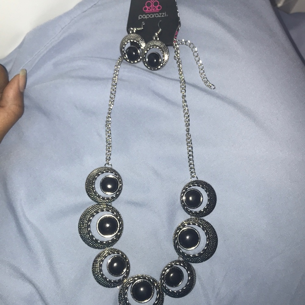 Necklace with earrings